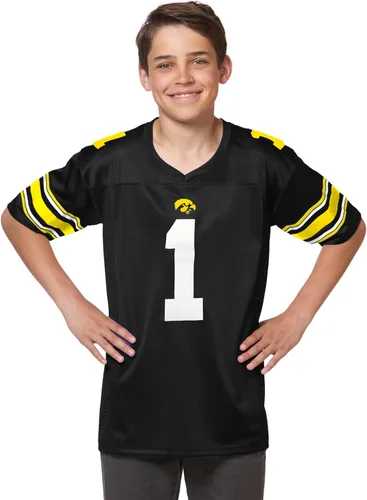 Vista 21 de Little King NCAA - Touchdown Pass - Camiseta de fútbol americano para jóvenes y adolescentes del equipo - Tallas Pequeña Juvenil-XL Juvenil