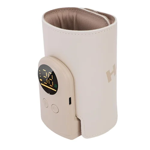 Vista 5 de Calentador de botellas portátil de calentamiento rápido con batería de 5000 mAh a prueba de calor ABS cubierta de aislamiento térmico
