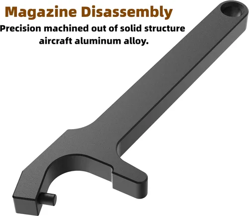 Vista 4 de HEKAGURA Tools Kit for Glock, Front Sight Remove Pin Punch Magazine Disassembly Tools for Glock 17 19 19x 26 27 43 43x Accessories