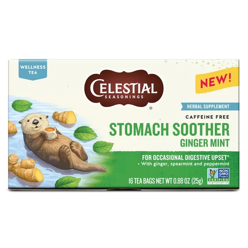 Vista 16 de Celestial Seasonings Detox Blend - Té de bienestar de diente de león, sin cafeína, caja de 16 bolsas de té