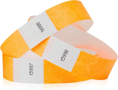 Vista 24 de WristCo Variety - Pack de pulseras de 3/4 pulgadas Tyvek, Paquete variado