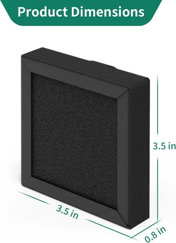 Vista 3 de Paquete de 3 filtros de repuesto SY901 compatibles con purificador Muliap SY901, filtro de filtración 3 en 1