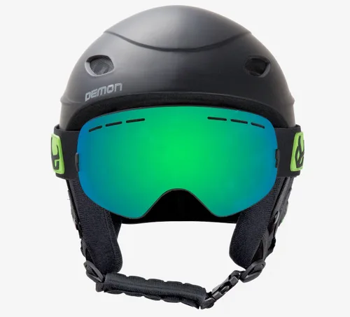 Vista 2 de Demon United Phantom - Casco con audio y lentes para nieve Supra