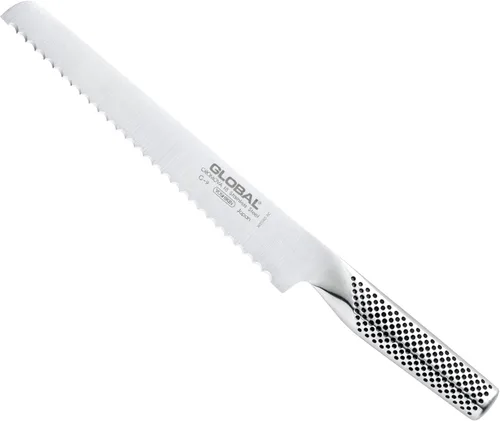 Vista 4 de Cuchillo para pan Global G-9-8 de 21,6 cm - Grabado personalizado, personalizado