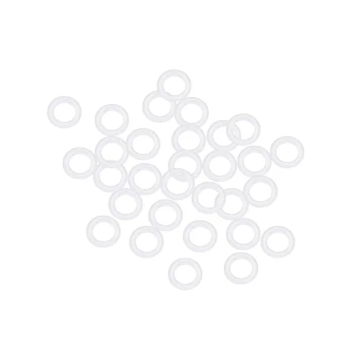 Vista 9 de uxcell Juntas tóricas de silicona, 5.5mm DE 2.5mm ID 1.5mm de ancho VMQ Junta de estanqueidad para válvulas de compresor y reparación de tuberías