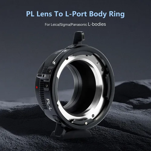 Vista 3 de VILTROX Adaptador de lente PL-L, anillo convertidor de lente de cámara, anillo adaptador compatible con lente PL a cámara de montaje en L Panasonic