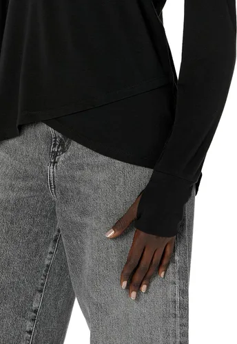 Vista 3 de Tienda Essentials - Sudadera con capucha y manga larga para mujer