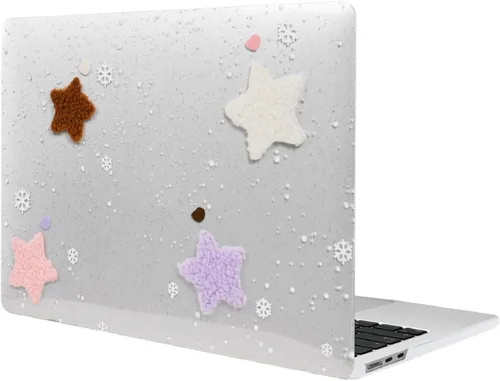 Vista 3 de Hardshell compatible con MacBook Air de 13.6 pulgadas modelo M2 A2681 A3113 M3 Pro Max Chip con pantalla retina, funda rígida de plástico
