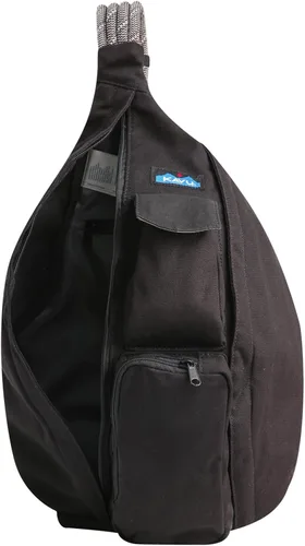 Vista 3 de KAVU Bolsa de hombro, bandolera de cuerda original con correa de hombro de cuerda ajustable