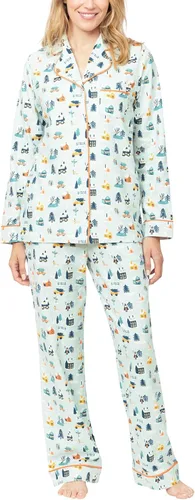 Vista 44 de PajamaGram - Pijamas de invierno para mujer - Pijamas de franela para mujer