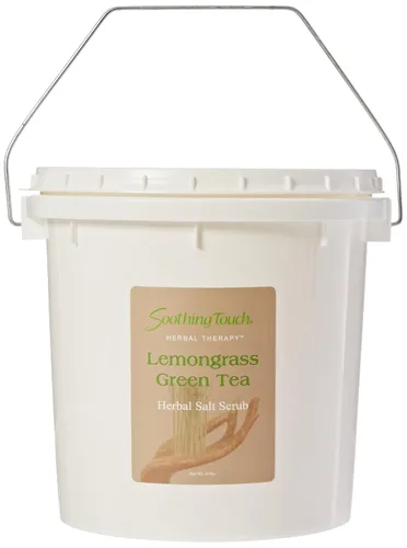 Vista 4 de Soothing Touch Exfoliante de sal, menta y romero, 10 libras