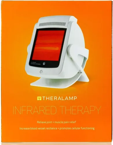 Vista 6 de TheraLamp - Lámpara de calor infrarroja de luz roja - Infrarrojo para dolor muscular, alivio del dolor de espalda, circulación sanguínea, 300 W