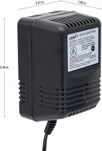 Vista 7 de Orbit Transformador 57040 24V 750mA para controladores de rociadores interiores