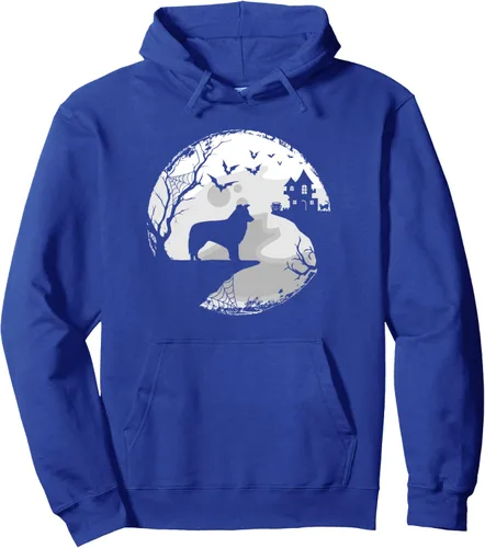 Vista 4 de Border Collie Happy Halloween Costume Dog Boo Dogs Pullover Hoodie
