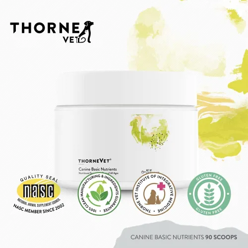 Vista 7 de ThorneVet Canine Basic Nutrients Powder - Soporte multivitamínico para perros, 90 cucharadas
