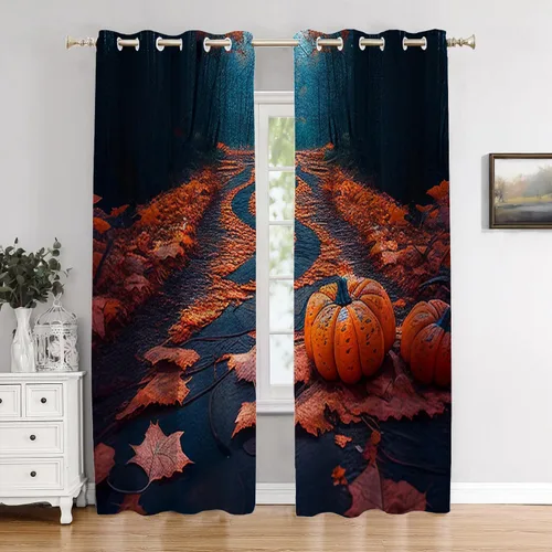 Vista 31 de Cortinas geométricas de cocina para ventanas, color negro, blanco, turquesa, cenefas opacas de poliéster multicapa para cocina, paquete de 2