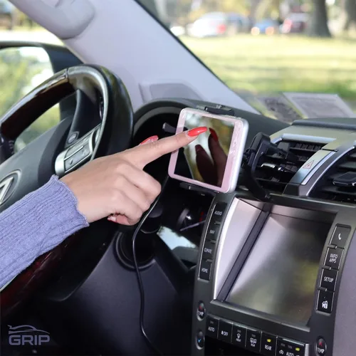 Vista 8 de Verizon - Soporte de carga inalámbrica para automóvil, sensor automático, soporte para teléfono de automóvil, 10 W Qi de carga rápida, montaje