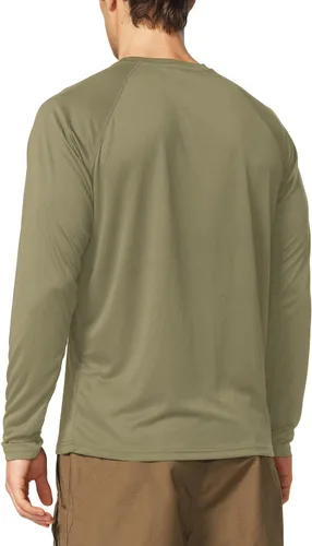 Vista 2 de baleaf Men's Sun Protection Shirts UV SPF UPF 50+ Long Sleeve Rash Guard Fishing Running Quick Dry Lightweight