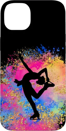 Vista 15 de Rainbow Ice Skating Dancer Figure Skate Skate Colorful Cute Case for iPhone 17