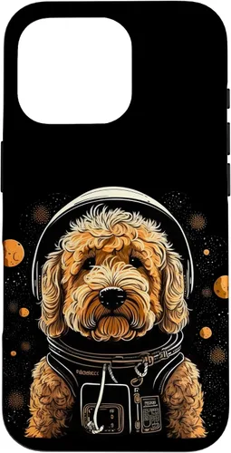 Vista 20 de Outer Space - Carcasa para iPhone 17, diseño de astronauta de la galaxia