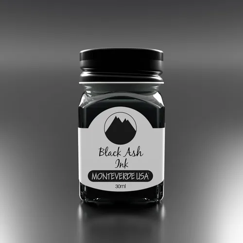 Vista 2 de Monteverde USA Tinta con Tecnología ITF, 30 ml Negro Ceniza (G309BA)