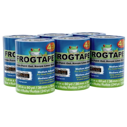 Vista 12 de Frog Tape 104957 Blue Pro - Cinta de pintor, 18 rollos