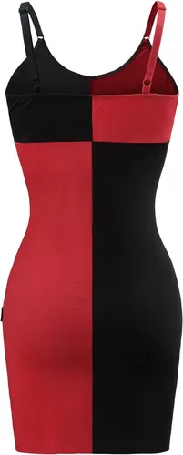 Vista 7 de Littleforbig Minivestido ajustado de algodón para mujer con diseño de Mad Love