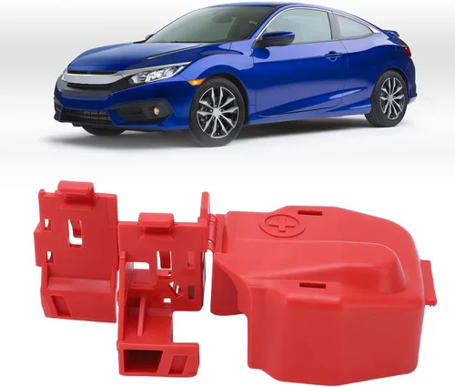 Vista 5 de Tapa de terminal de batería automotriz, reemplazo rojo de la tapa del conector 32418?Pnd?300 para reemplazo de Acura para reemplazo cívico
