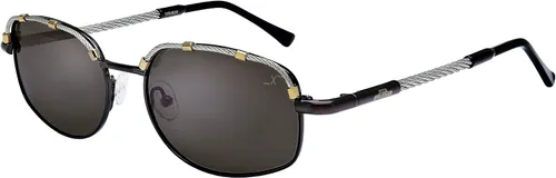 Vista 3 de Xezo Gafas de sol retro para hombre