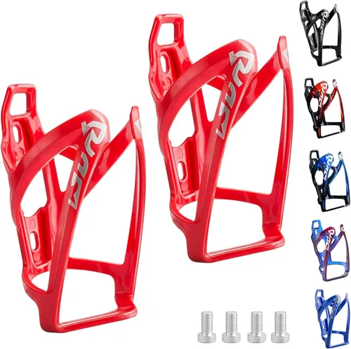 Vista 7 de Suruid Portabotellas de agua para bicicleta, ultraligero, soporte universal para botellas de bicicleta, ciclismo, MTB, bicicletas