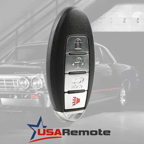 Vista 2 de Compatible con 2014 2015 2016 2017 Nissan Rogue Smart Key Fob Keyless Entry Remote (KR5S180144106)