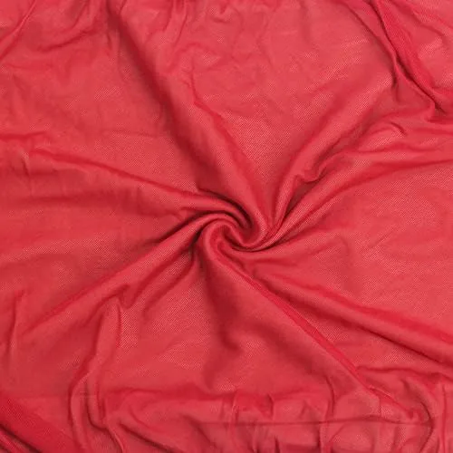 Vista 6 de Pofash Vestido para mujer sexy, entallado y con un hombro descubierto, longitud por debajo de la rodilla, de tul fruncido, para fiesta y cóctel