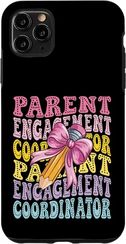 Vista 13 de iPhone XR Parent Engagement Coordinator Family Liaison Back to school Case