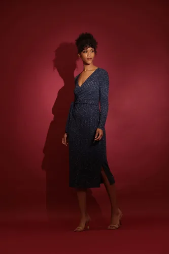Vista 5 de Maggy London Vestido midi de punto tipo suéter para mujer