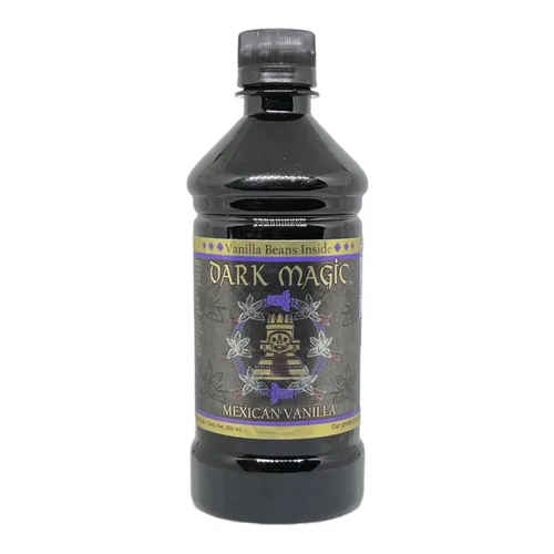 Vista 3 de Dark Magic Extracto puro de vainilla mexicana, 33.2 onzas líquidas