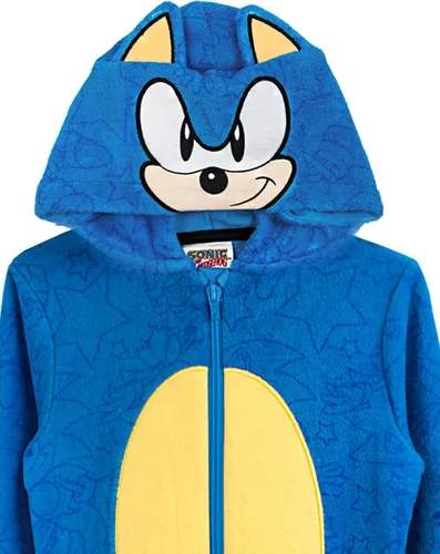 Vista 6 de Sonic The Hedgehog Mono de dormir todo en uno para niños