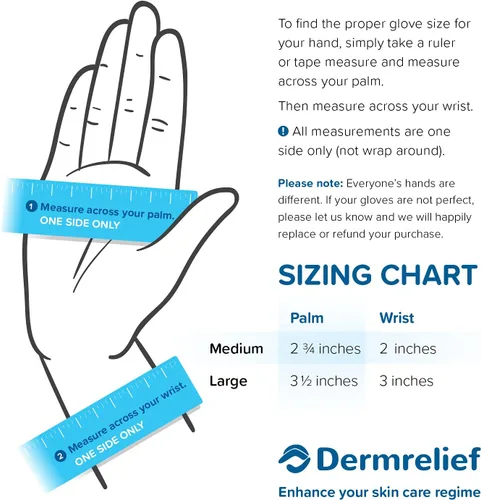 Vista 6 de Guantes de algodón para belleza, manos secas, eczema, dermatitis y psoriasis (mediano, 3 pares)