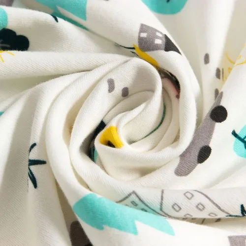 Vista 7 de Saco de dormir para bebé, saco de dormir de algodón sin mangas con pies, saco de dormir de 0.5 TOG para niños y niñas