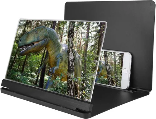 Vista 9 de EBTOOLS Lupa de pantalla para teléfono, amplificador de video HD de 12 pulgadas, soporte para teléfono celular, adecuado para interiores