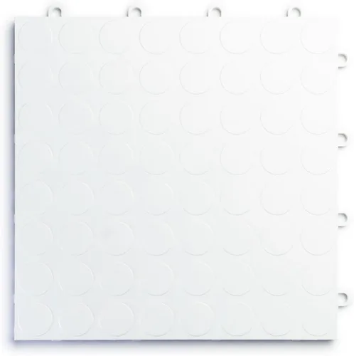 Vista 21 de Big Floors RaceDeck - Azulejos de garaje, suelo de garaje entrelazado, baldosa modular de copolímero antideslizante de alta resistencia, fácil