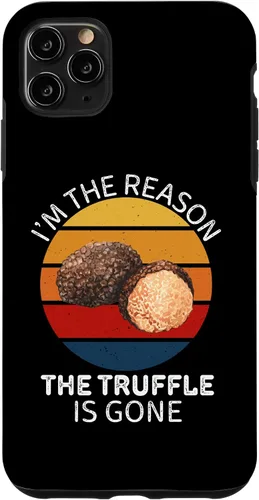 Vista 13 de Vintage I'm The Reason Truffle is Gone Food Lover Case for iPhone 16