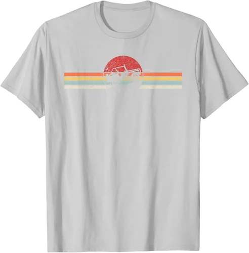 Vista 57 de Camiseta retro vintage Off Road 4X4 Negro