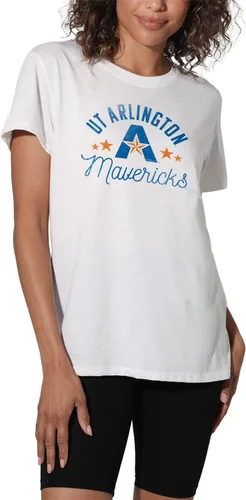 Vista 50 de Colección oficial de camisetas sueltas para mujer, color blanco