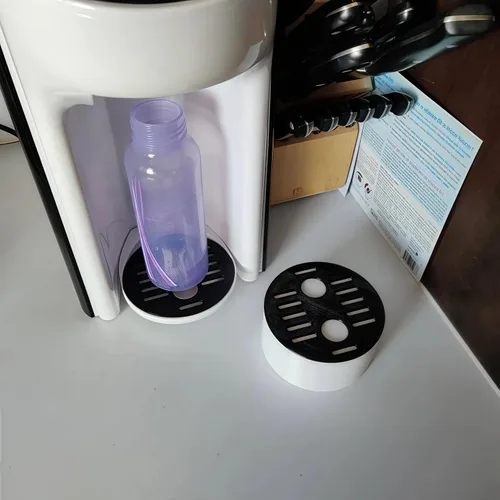 Vista 2 de Almohadilla de biberón ajustable de liberación rápida para Baby Brezza Formula Pro – Se instala y quita en 1 segundo para cambiar instantáneamente