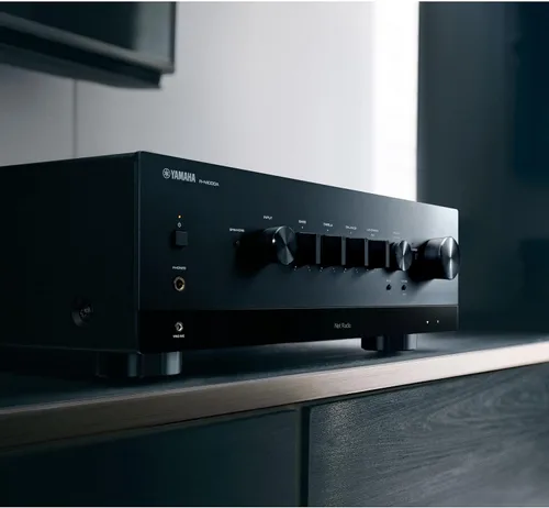 Vista 4 de Receptor de Red R-N1000A con Phono, HDMI y DAC Integrado, Negro