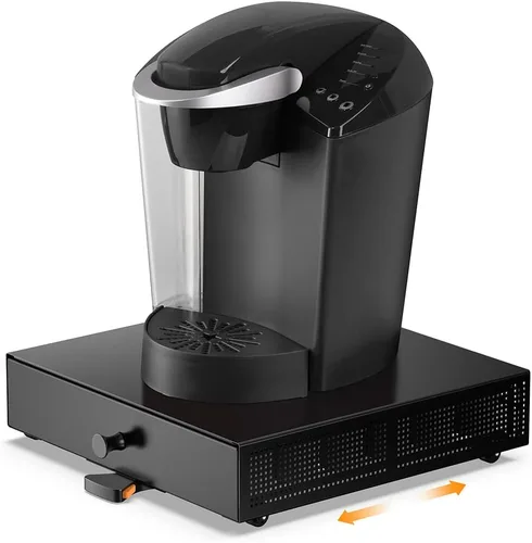 Vista 8 de SICHEER Organizador de Almacenamiento de Cápsulas K Cup Cajón Portacápsulas K Cup Bandeja Deslizante Extraíble Organizador de Cápsulas de Café