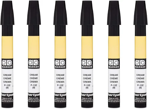 Vista 3 de AD Marker The Original Chartpak, Tri-Nib, crema, 1 cada uno (P132)