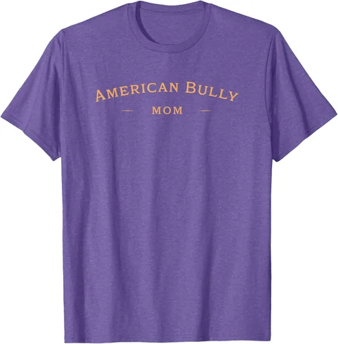 Vista 7 de Camiseta clásica American Bully Mom, American Bully Dog Mom, Negro