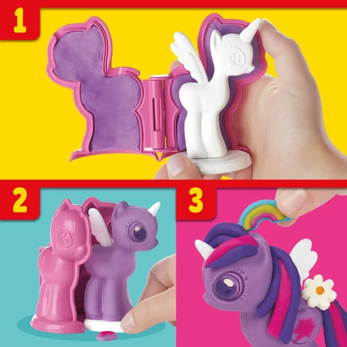 Vista 3 de Play-Doh My Little Pony Make 'n Style Ponies (exclusivo de Amazon)