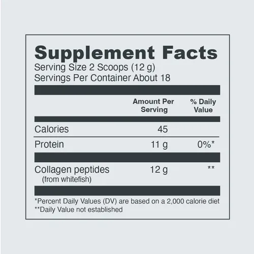 Vista 6 de Vital Proteins Polvo de péptidos de colágeno sin sabor 9.33 OZ+colágeno marino